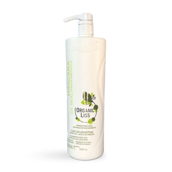ORGANIC LISS hair straightening MASK (NANOPLASTY), formaldehyde free, Soupleliss, 1000 ml