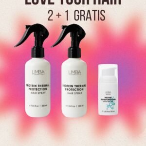 ACTIE: SET Protein Thermal Protection Spray & Instant Transformation Peptide Hair Mask + GRATIS Thermal Spray (t.w.v. € 24)